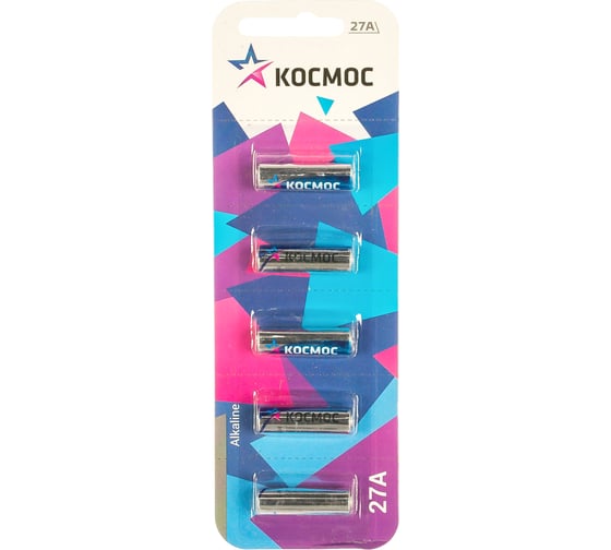 Элемент питания КОСМОС 27А 5BL д/автосигн. KOC27A5BL