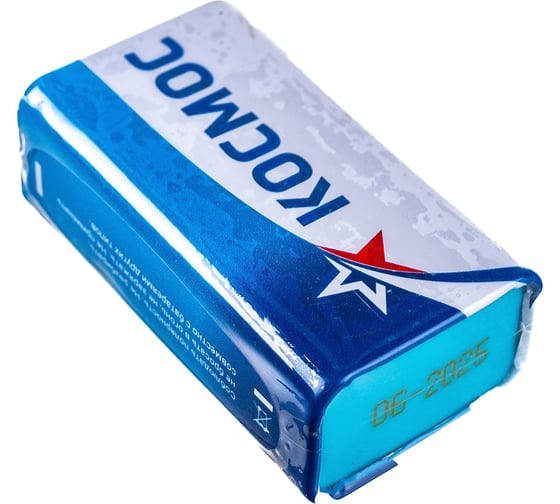 Батарейка КОСМОС 6F22 1Sкрона KOC6F22