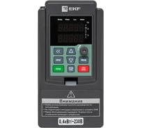 Преобразователь частоты EKF 0,4/0,75кВт 1х230В VECTOR-100 PROxima SQVT100-0R4-1B