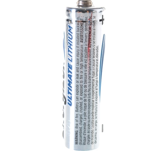 Батарейки Energizer Ultimate Lithium E91/AA 4 шт/бл 7638900262643