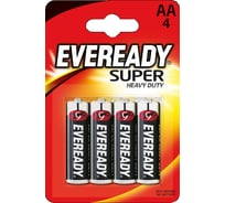Батарейки Energizer EVEREADY SHD E91/AA 4 шт/бл 7638900083590