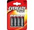 Батарейки Energizer EVEREADY SHD E91/AA 4 шт/бл 7638900083590 1