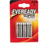 Батарейки Energizer EVEREADY SHD E92/AAA 4 шт/бл 7638900227550