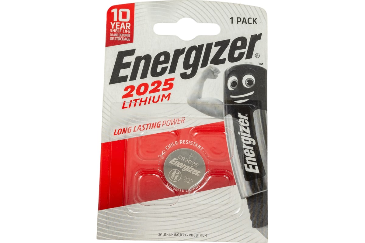 Energizer Lithium CR2025 1 7638900083026