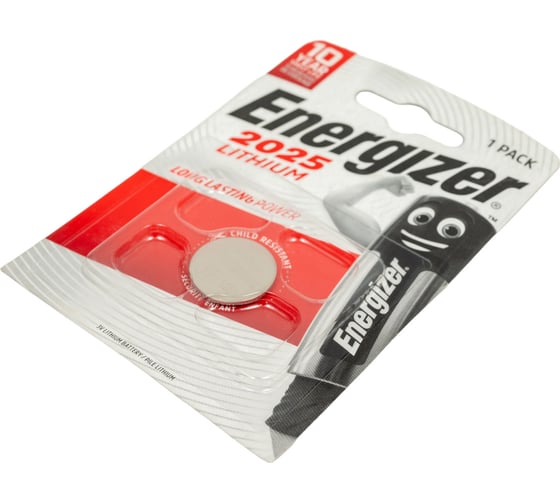 Батарейки Energizer Lithium CR2025 1 шт/бл 7638900083026