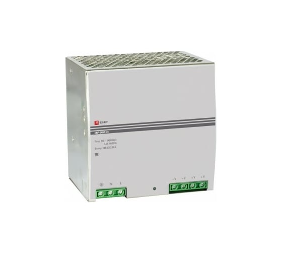 Блок питания EKF PROxima 24В SQ drp-240w-24