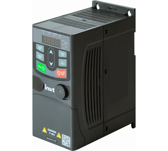 Частотный преобразователь INVT GD20 0,75 кВт 380В IP20 (GD20-0R7G-4) 90001-01094