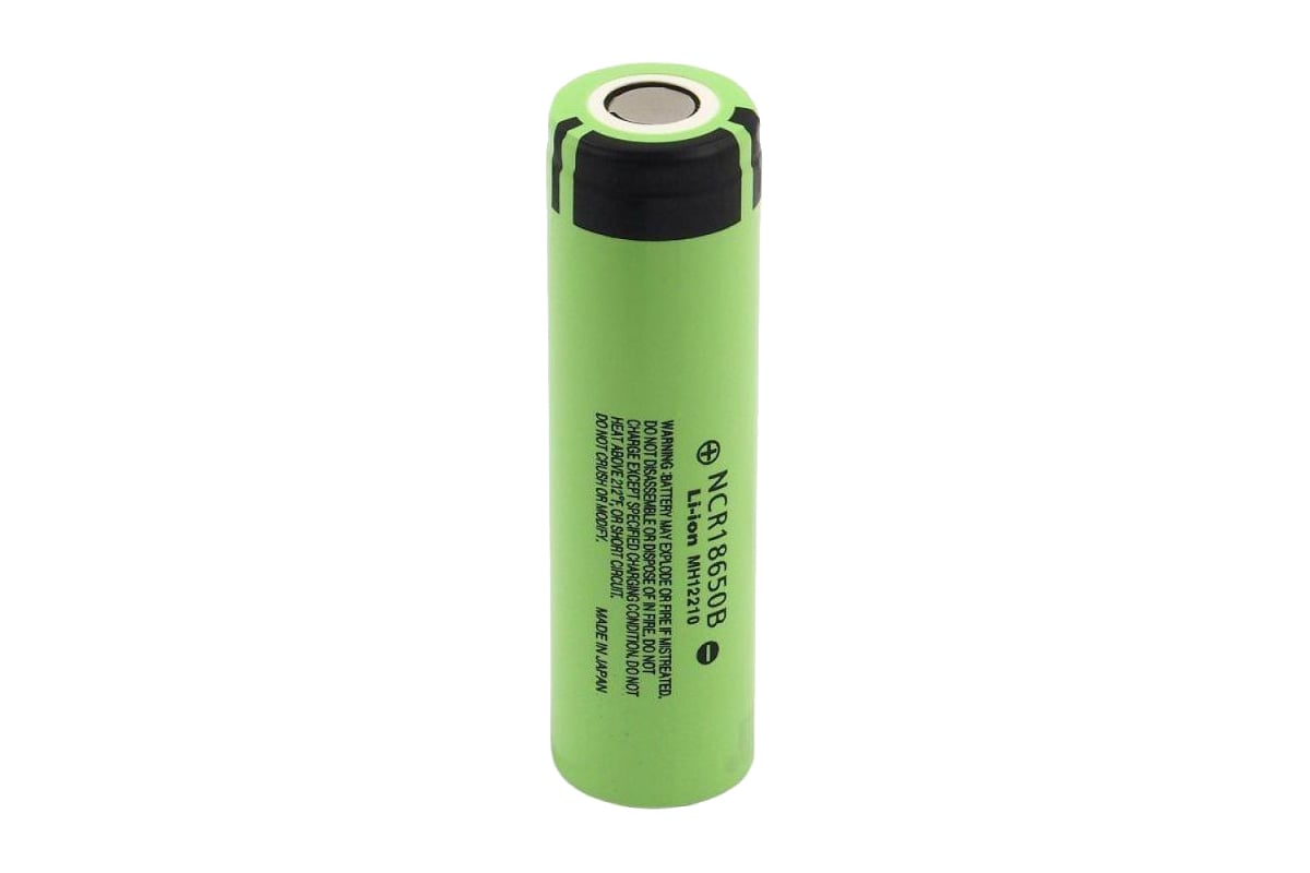 Аккумулятор Panasonic NCR18650B 18650 Li-Ion 3.7 В 3400 mAh с защитой ...