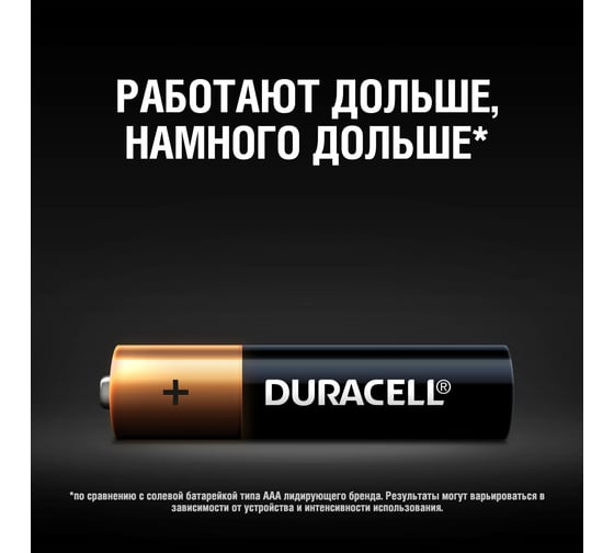 Батарейки Duracell Professional LR03-6BL Б0023835