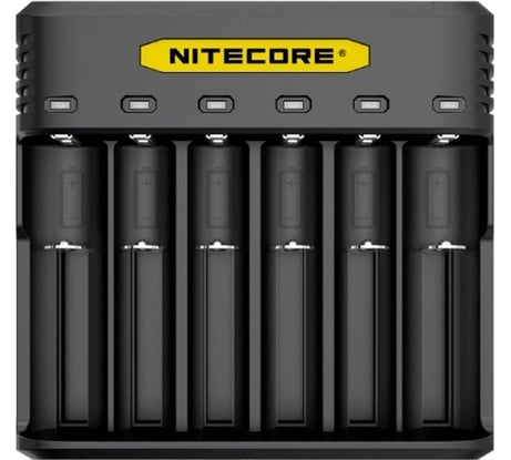 Зарядное устройство для аккумуляторовNitecore 6x батарей Q6