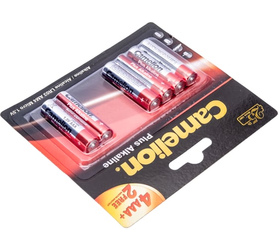 Батарейка Camelion 1.5В LR03 Plus Alkaline 14112