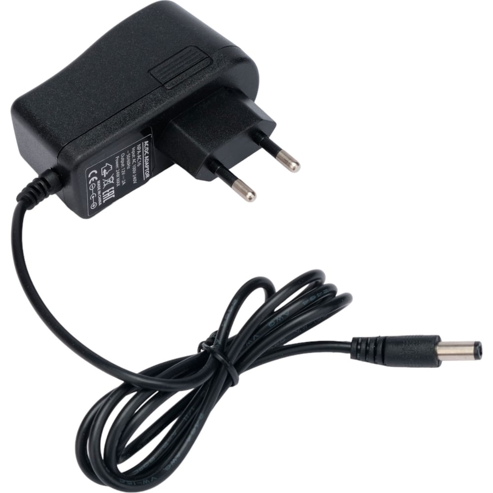 Блок питания Gembird узкий, 12В/2А, 24Вт, 1 штекер 5,5x2,1мм, NPA-AC16 ...