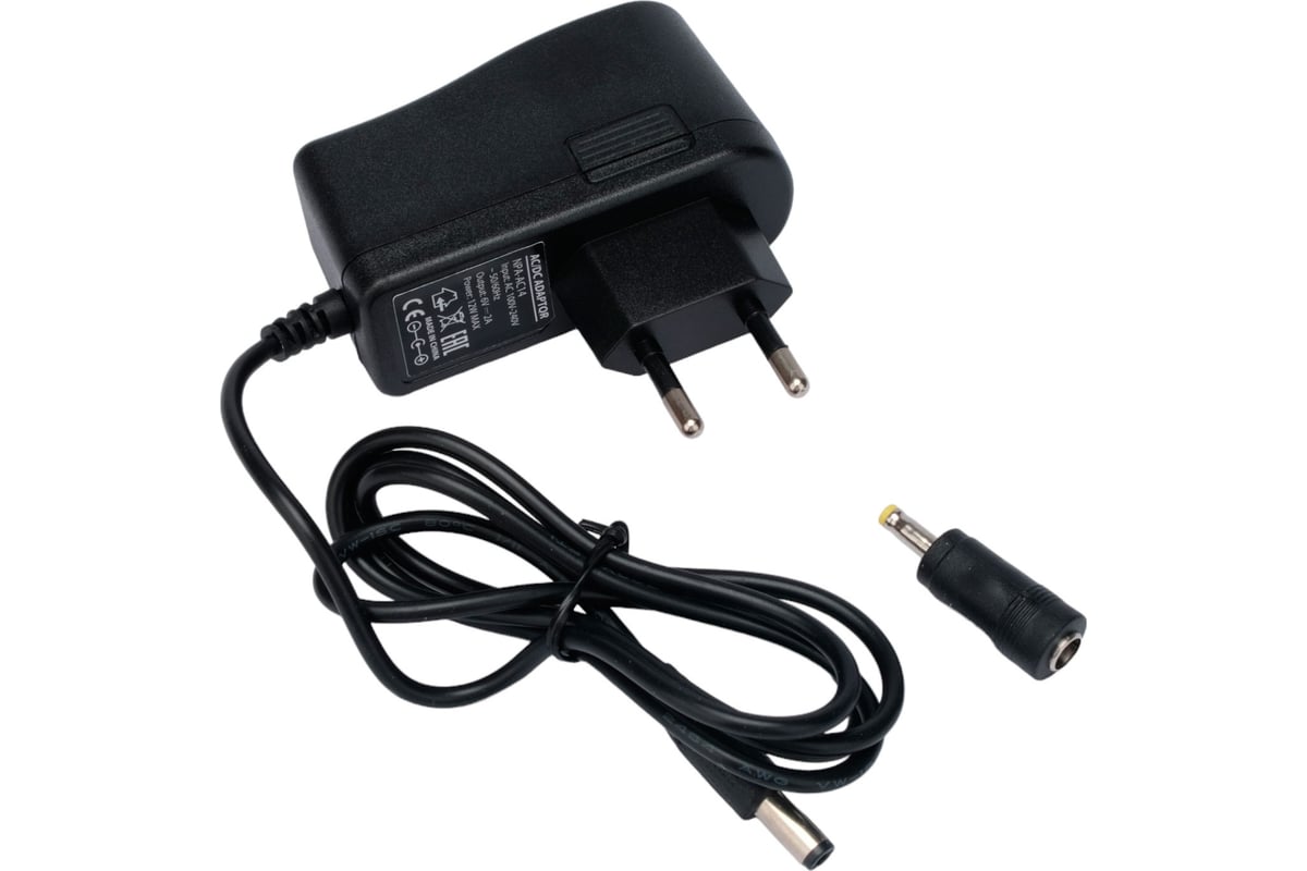 Блок питания Gembird узкий, 6В/2А, 12Вт, 2 штекера 5,5x2,5+4x1,7мм, NPA ...