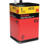 Батарейка KODAK 4R251S SUPER HEAVY DUTY Zinc 4R25SP1G, 6.0V (6/24/936) Б0047498