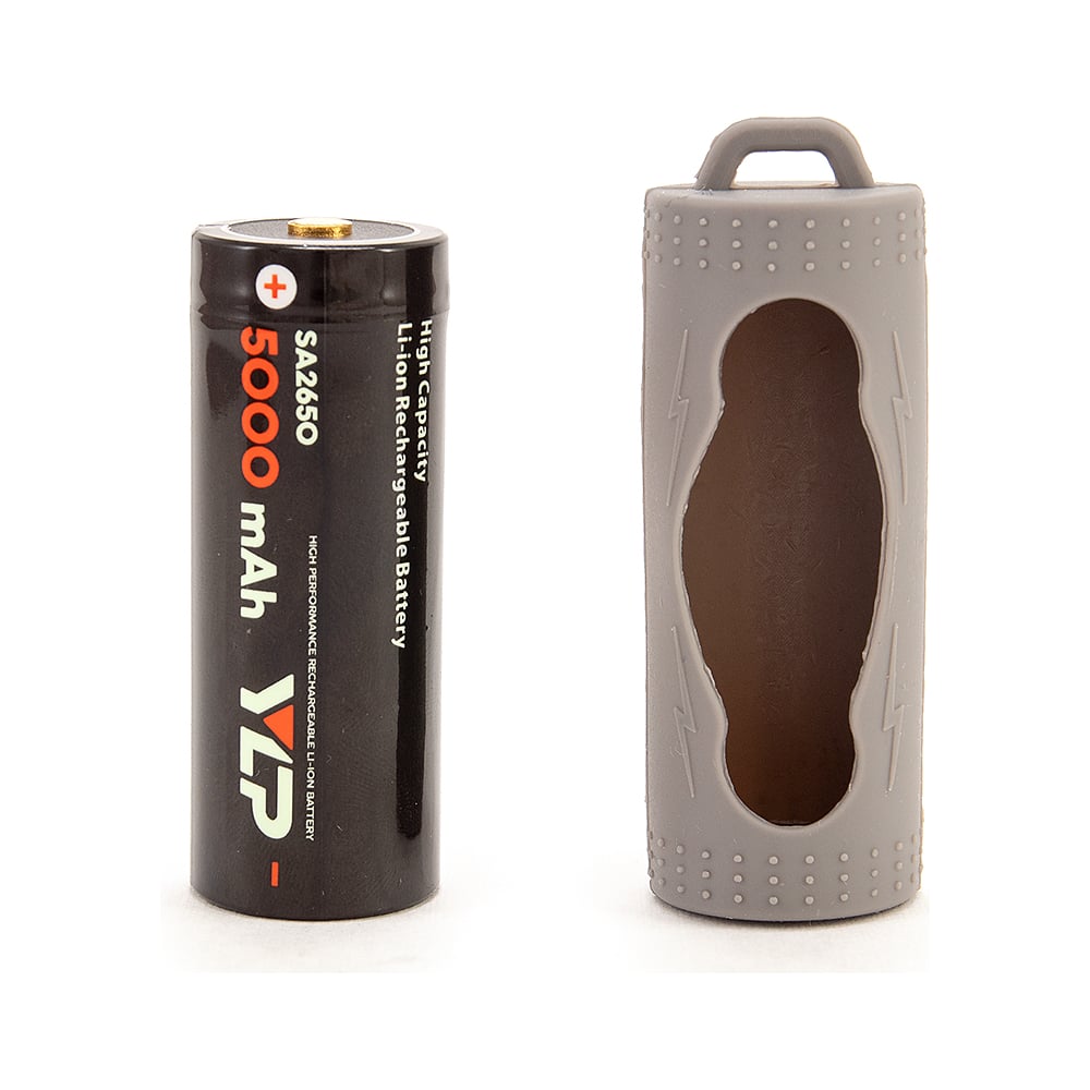 Аккумулятор c защитой ЯРКИЙ ЛУЧ YLP SA2650 26650 Li-Ion 3.7В 5000mAh ...