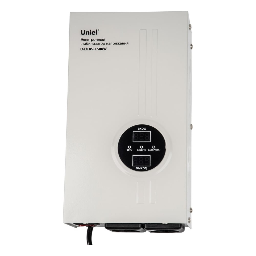 Стабилизатор напряжения ультратонкий Uniel U-DTRS-1500W UL-00010578 ...