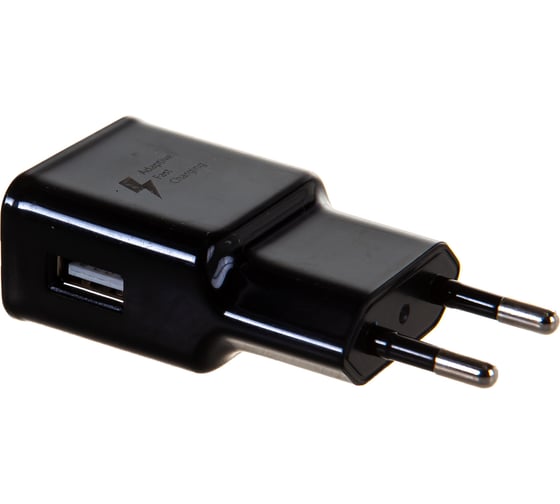 Сетевое зарядное устройство PERFEO с разъемом USB, QC 2.0, черный, 30012040