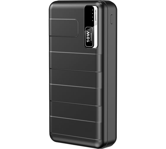 Портативное зарядное устройство QUMO PowerAid 20000mAh, T5000, цвет черный, MicroUSB+Type-C 42791