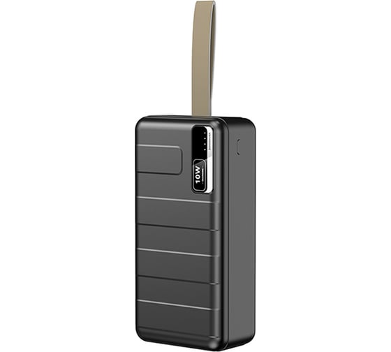 Портативное зарядное устройство QUMO PowerAid 30000mAh, T6000, цвет черный, MicroUSB+Type-C 42792