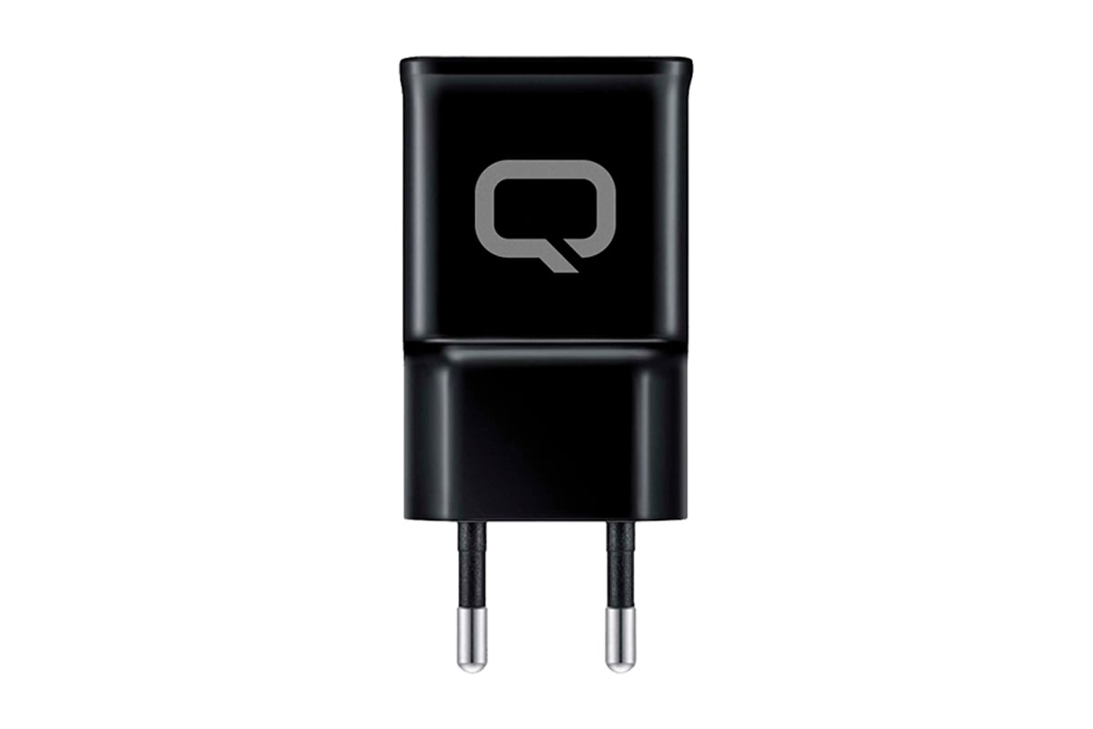 Сетевое зарядное устройство QUMO Energy Charger 001, 1 USB, 1A, черный ...