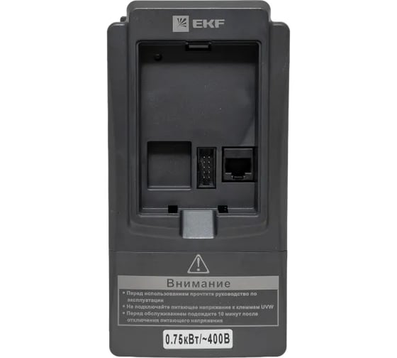 Преобразователь частоты EKF 0,75/1,5кВт 3х400В VECTOR-100 PROxima VT100-0R7-3B