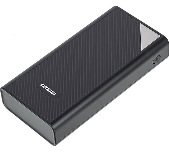Мобильный аккумулятор DIGMA DGP-30000-4U 30000mAh QC4.0/PD3.0 22.5W 3A 4xUSB-A/USB-C черный 1203563