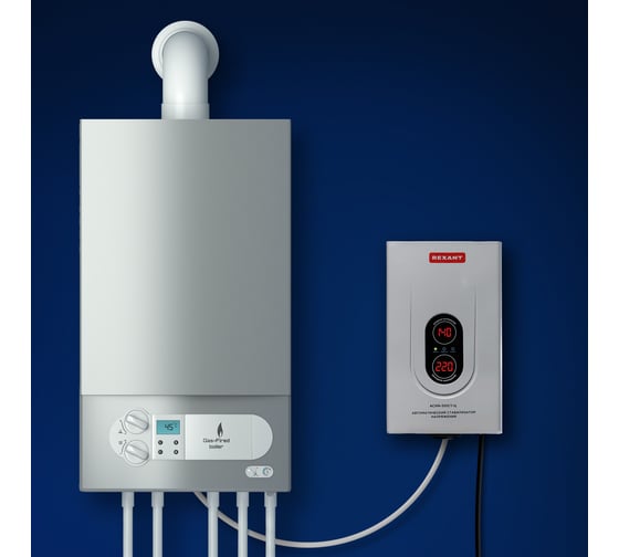 Настенный стабилизатор напряжения REXANT АСНN-500/1-Ц 11-5018 1