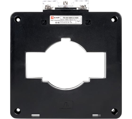 Трансформатор тока EKF ТТЕ-100-1500/5А класс точности 0,5S PROxima SQtte-100-1500-0.5S