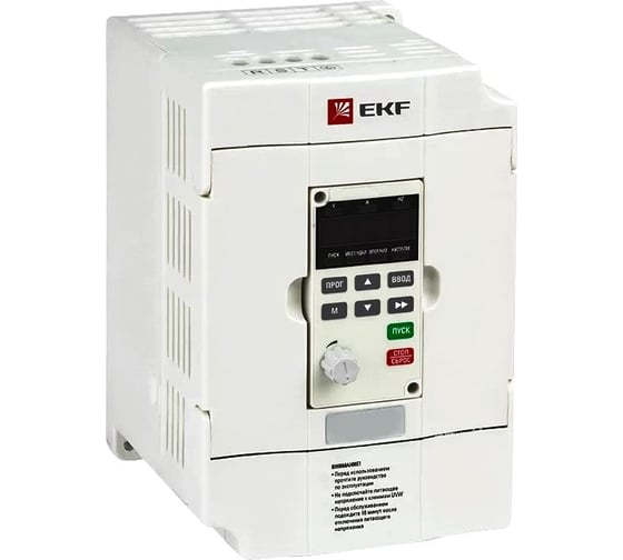 Преобразователь частоты EKF 5,5/7,5 кВт 3х400В VECTOR-75 Basic SQVT75-5R5-3B 1