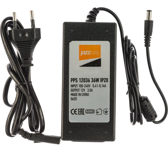 Блок питания Jazzway (адаптер) 36W 12V 3A 1005960