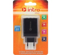 Сетевая зарядка Intro USB, Quick Charge, 3 USB Б0035556