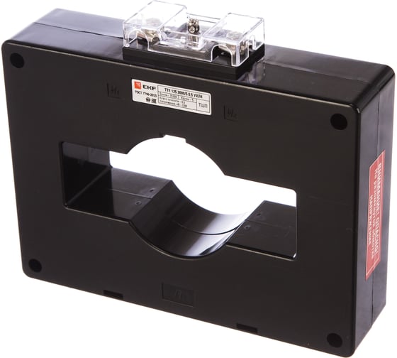 Трансформатор тока EKF ТТЕ-125-3000/5А, класс точности 0.5, PROxima tte-125-3000 1