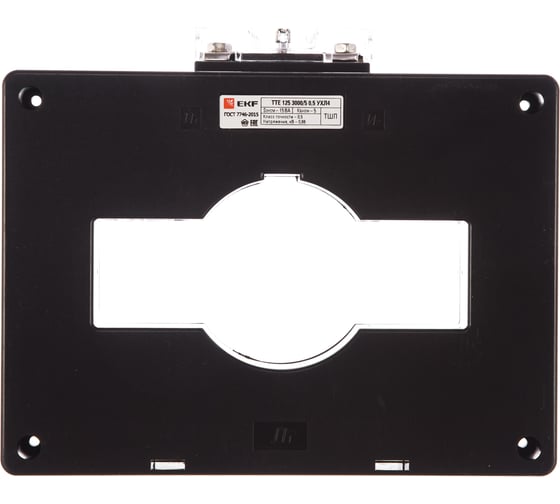 Трансформатор тока EKF ТТЕ-125-3000/5А, класс точности 0.5, PROxima tte-125-3000
