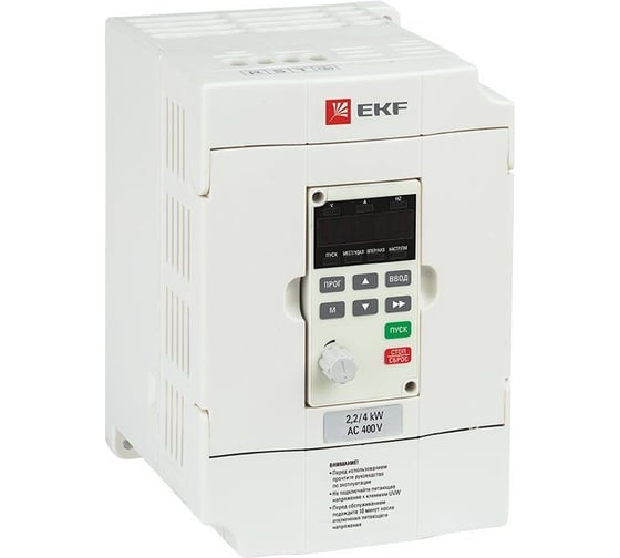Преобразователь частоты EKF, 1.5/2.2кВт, 3х400В, VECTOR-75, Basic SQVT75-1R5-3B 1