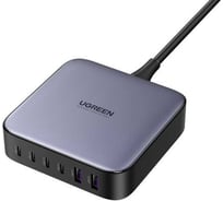 Сетевое зарядное устройство Ugreen 2хUSB-A, 4хUSB-C 200W Desktop Charger (6-Port), цвет черный 40914