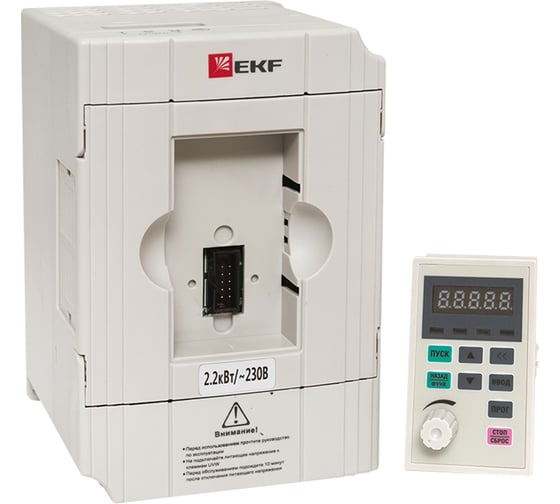 Преобразователь частоты EKF 2,2/4кВт, 1х230В, VECTOR-100, PROxima VT100-2R2-1B