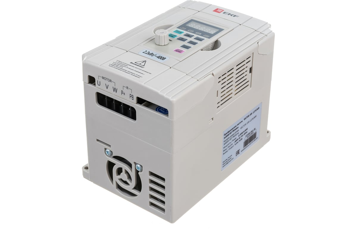 Преобразователь частоты EKF 2,2/4кВт, 3х400В, VECTOR-100, PROxima VT100 ...