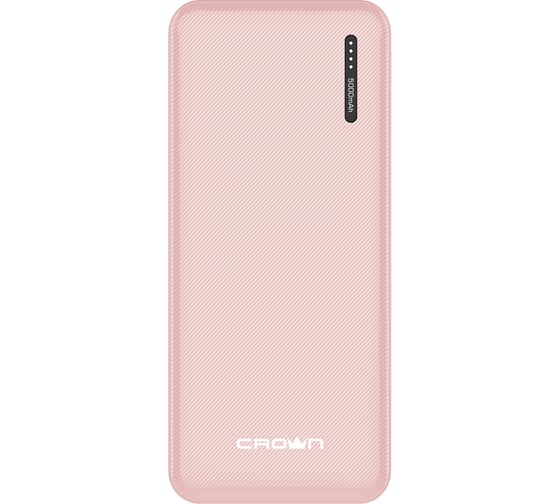 Зарядное устройство CROWN CMPB-5000 pink CM000003237 1