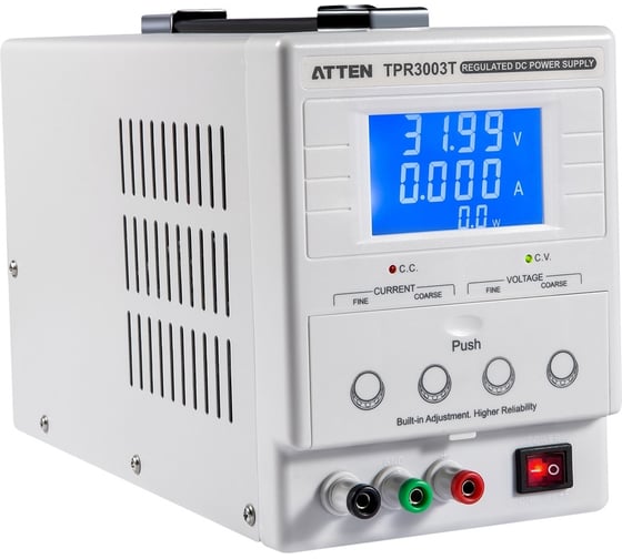 Лабораторный источник питания ATTEN постоянного тока одноканальный TPR3003T 90 Вт, 3А, 30В 142168