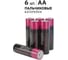 Батарейка Элемент питания алкалиновый AA/LR6 1.5В Super Alkaline BL-6 ФАZА (упаковка 6 шт) 5002043 2