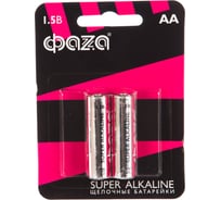 Алкалиновая батарейка ФАZА LR 6 Super Alkaline BL-2 2858443