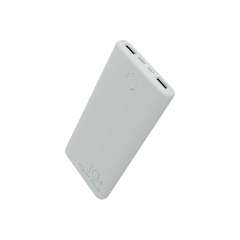 Внешний аккумулятор More Choice Повербанк 10000 mAh powerbank белый PB11-10  White - выгодная цена, отзывы, характеристики, фото - купить в Москве и РФ