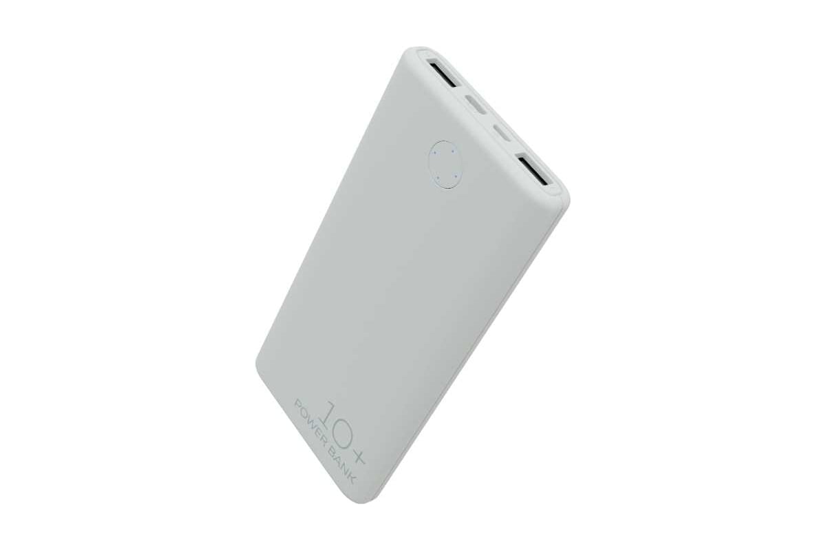 Внешний аккумулятор More Choice Повербанк 10000 mAh powerbank белый PB11-10  White