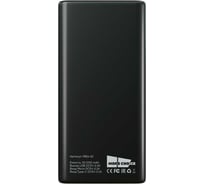 Внешний аккумулятор More Choice Повербанк 10000 mAh powerbank черный PB11-10 Black