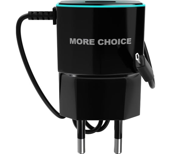 Сетевое зарядное устройство для кнопочного телефона NC40m More Choice NC40m Black Blue