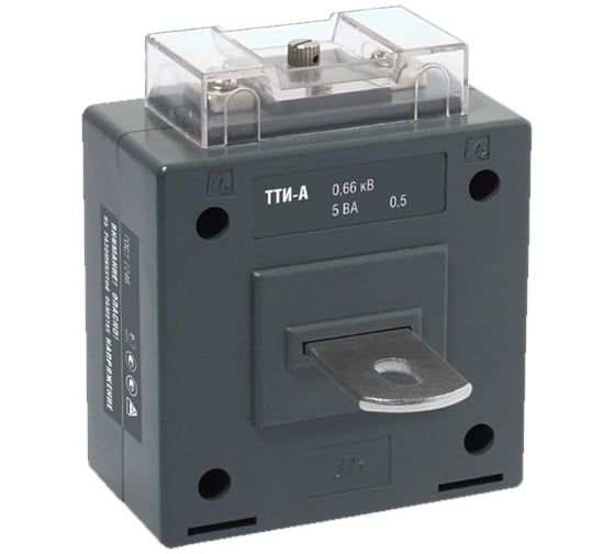 Трансформатор тока IEK ТТИ-А ТТ-15/5, класс 0,5S, 5ВА, с шиной ITT10-3-05-0015 1