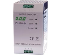 Блок питания F&F, внутренняя защита от замыкания ZI-120-24 EA11.001.037