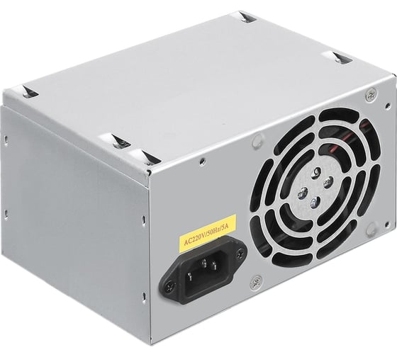 Блок питания ExeGate 400W, AAA400 ATX, SC, 8cm fan, 24pin, 4pin, 2xSATA, IDE, кабель 220V с защитой от выдергивания 278136