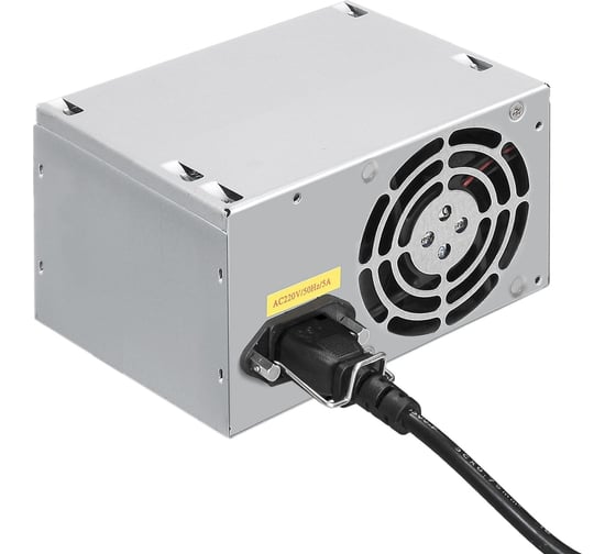 Блок питания ExeGate 400W, AAA400 ATX, SC, 8cm fan, 24pin, 4pin, 2xSATA, IDE, кабель 220V с защитой от выдергивания 278136
