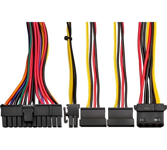 Блок питания ExeGate 400W, AA400 ATX, SC, 8cm fan, 24pin, 4pin, 2xSATA, IDE, кабель 220V с защитой от выдергивания 278135
